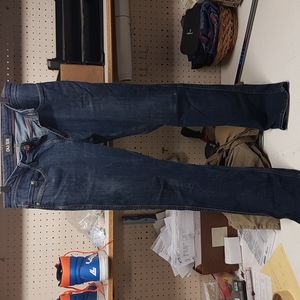 Duer 30x32 relaxed fit narrow leg blue jeans